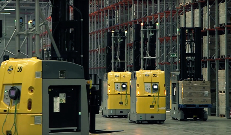 Robotic Palletization Systems and Laser Guided Vehicles Details 4