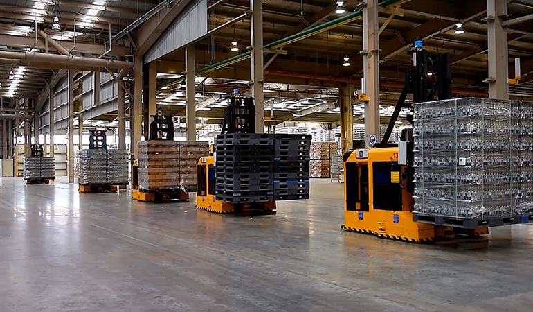 Robotic Palletization Systems and Laser Guided Vehicles Details 6